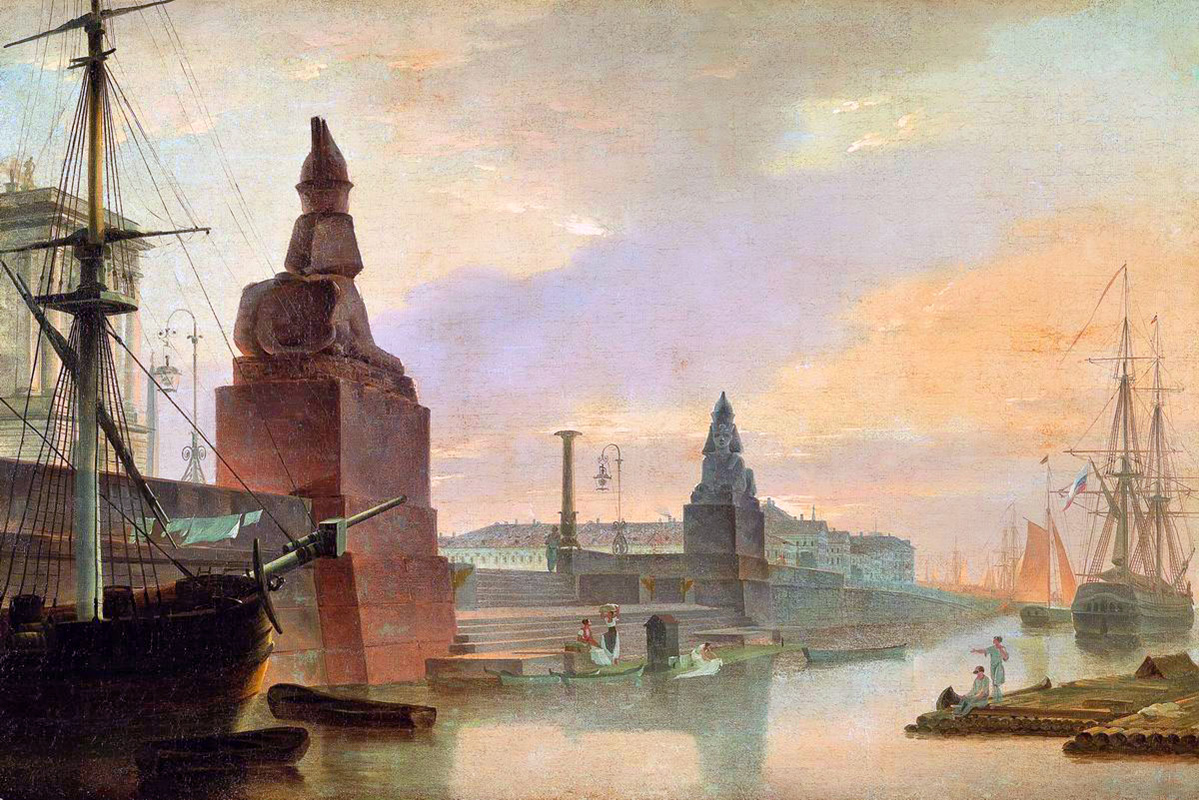 the neva embankment